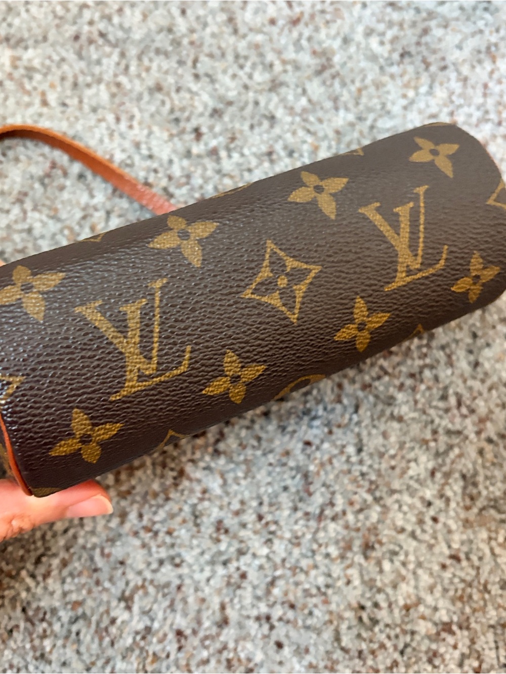 Louis Vuitton Mini Papillon pochette bag monogram vintage authentic - Picture 8 of 11